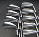 Set of 9 x Epon Irons 3-SW Regular Steel Shafts Mixed Grips