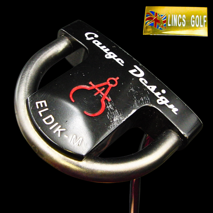 Gauge Design ELDIK-M Putter 87cm Steel Shaft Gauge Design Grip
