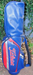 5 Division Titleist Golf Cart Trolley Carry Clubs Bag*