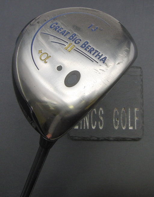 Ladies Callaway Great Big Bertha II 13° Driver Ladies Graphite Shaft Cadero Grip