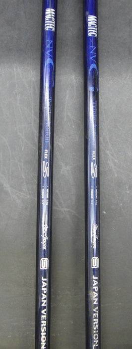 Set of 2 Macgregor Mactec NVG 15° 3 +21° 7 Woods Stiff Graphite Shafts