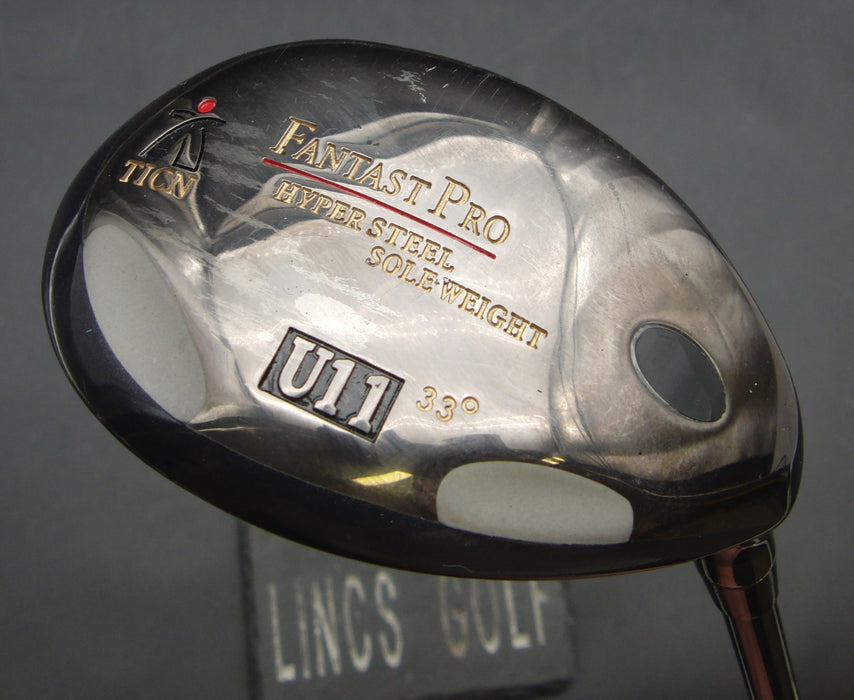 Fantast Pro TICN Utility U11 33° Hybrid Regular Graphite Shaft Professional Grip