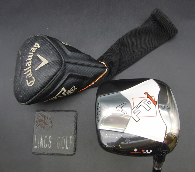 Callaway FT-i 9.5° Driver Regular Graphite Shaft Tour Edge Grip + Head Cover