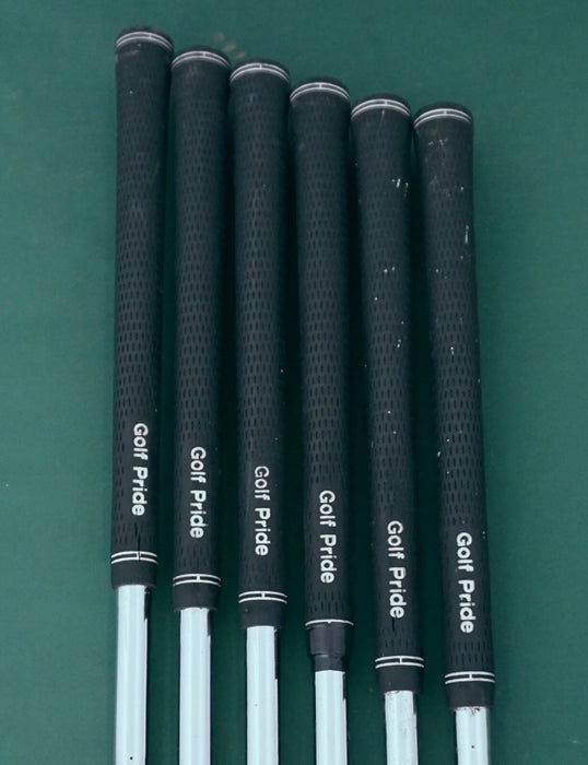Set Of 6 x Epon AF-701 Forged Irons 5-PW Stiff Steel Shafts Golf Pride Grips