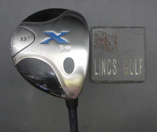 Callaway X 15° 3 Wood Regular Graphite Shaft Golf Pride Grip