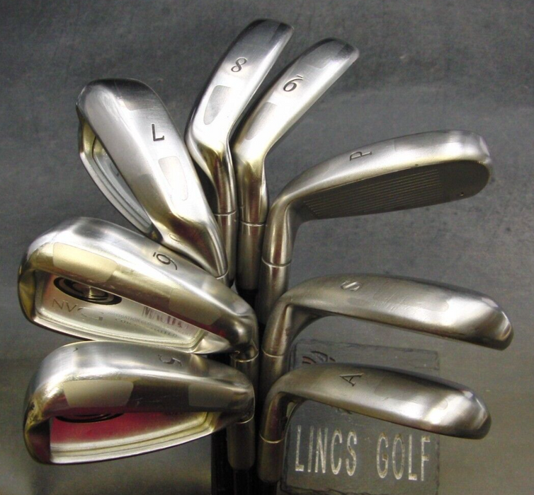 Set of 8 x Macgregor Mactec NVG Irons 5-SW+GW Regular Graphite Shafts