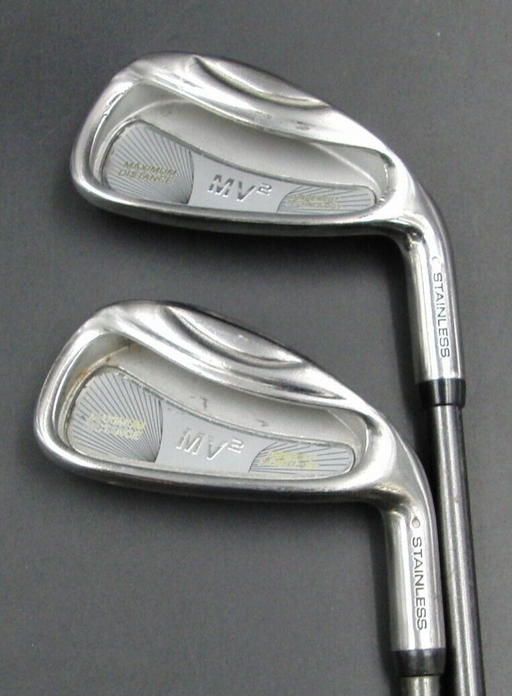 Set Of 2 x JAXX MV2 3 & 4 Irons Regular Graphite Shaft MV2 Grip