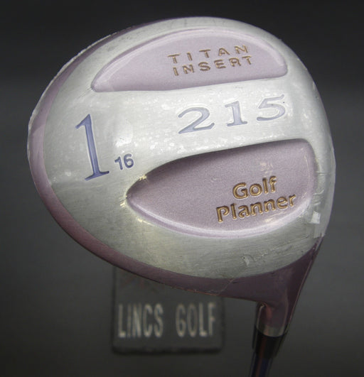 Ladies Golf Planner Titan Insert 215 16° Driver Ladies Graphite Shaft