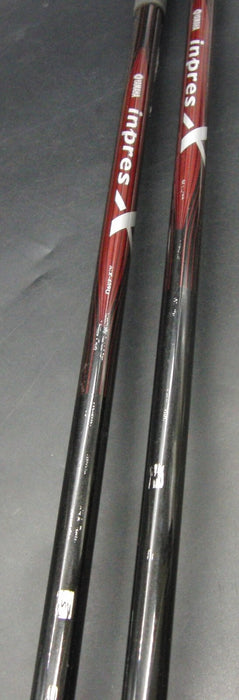 Set of 2 Yamaha InpresX 4 22° & 5 25° Hybrids Stiff Graphite Shafts Iomic Grips