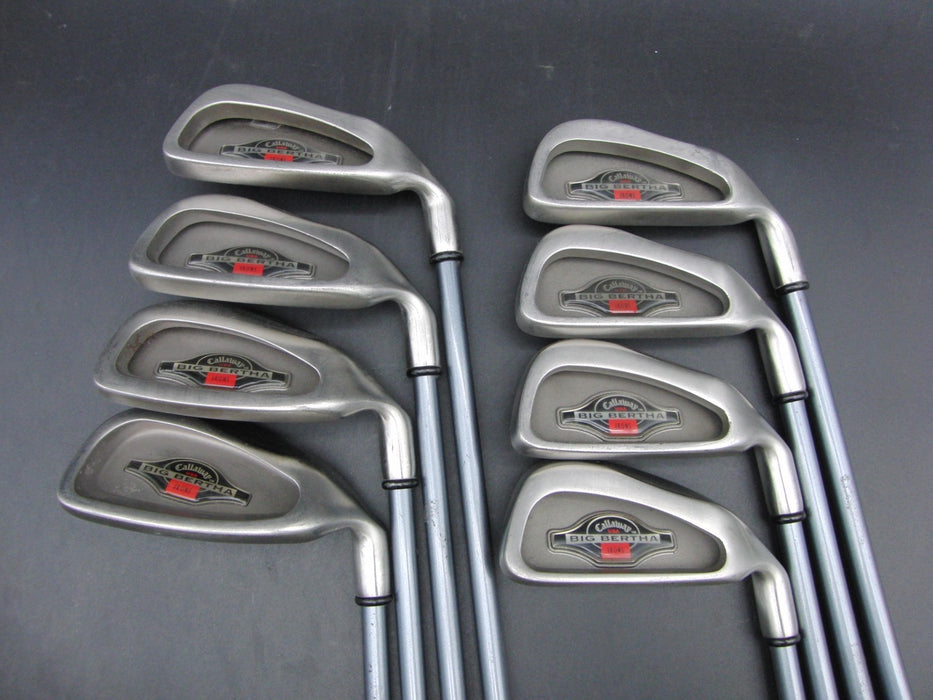 Set of Callaway Big Bertha 3-PW+Callaway Driver+3 Wood+4Wood+Putter