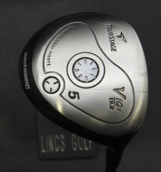 Bridgestone Tourstage ViQ 19° 5 Wood Stiff Graphite Shaft Golf Pride Grip