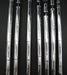 Set of 7x Spalding High Ball Irons 4-PW Stiff Steel Shafts Spalding Grips*