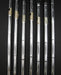 Set of 7x Founders Club Deltoid Black 5-SW Irons Regular Steel Shafts*