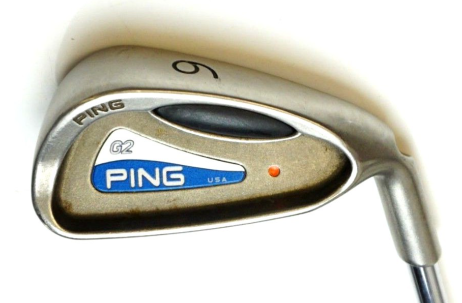 PING G2 Orange Dot 6 Iron Regular Steel Shaft Golf Pride Grip