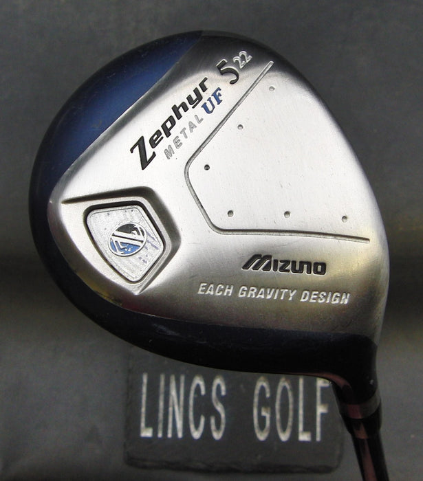 Ladies Mizuno Zephyr Metal 22° 5 Wood Ladies Graphite Shaft Zephyr Grip