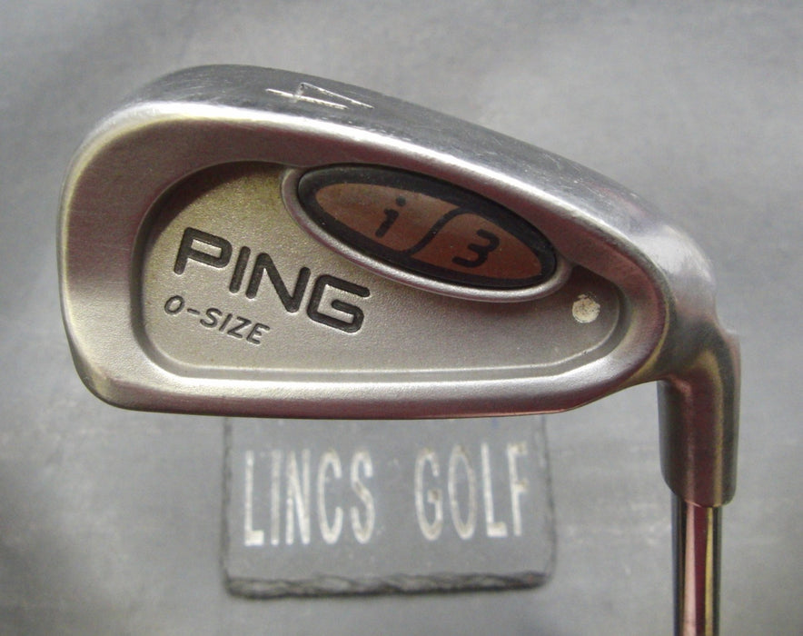 Ping i3 OSize White Dot 4 Iron Regular Steel Shaft Ping Grip
