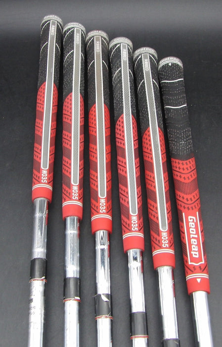 Set of 6x TaylorMade R360 XD 5-PW Irons Regular Steel Shafts Geoleap Grips