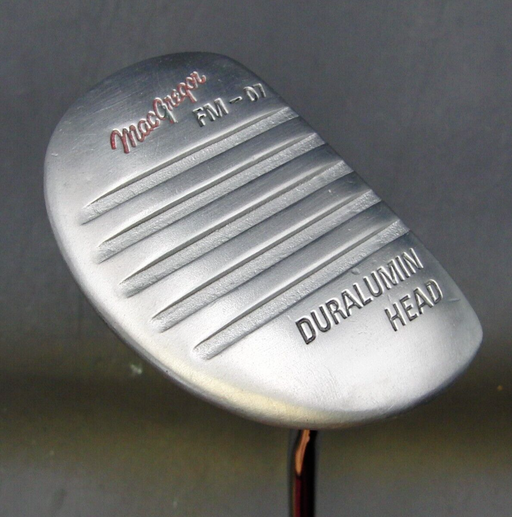 MacGregor FM-07 Duralumin Head Putter Steel Shaft Length 88cm Iguana Golf Grip