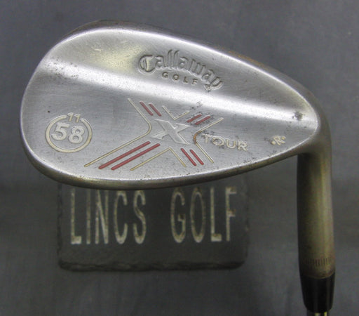 Callaway X Tour 58° Sand Wedge Wedge Flex Steel Shaft Golf Pride Grip