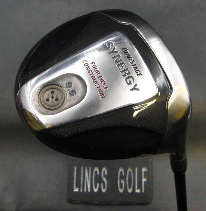 Bridgestone Tour Stage Synergy 9.5° Driver Stiff Graphite Shaft Royal Grip