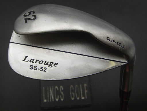 Larouge SS Slip-Sole 52° Gap Wedge Regular Steel Shaft Factory Direct Grip