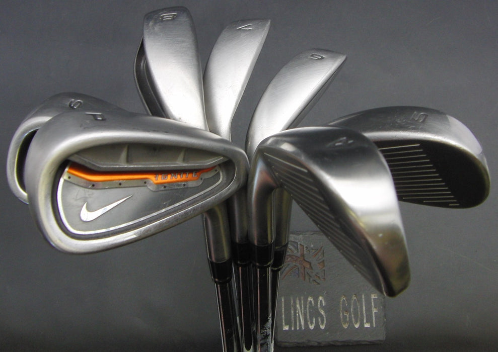 Set of 7x Nike Ignite 4-PW Irons Uniflex Steel Shafts Nike Grips