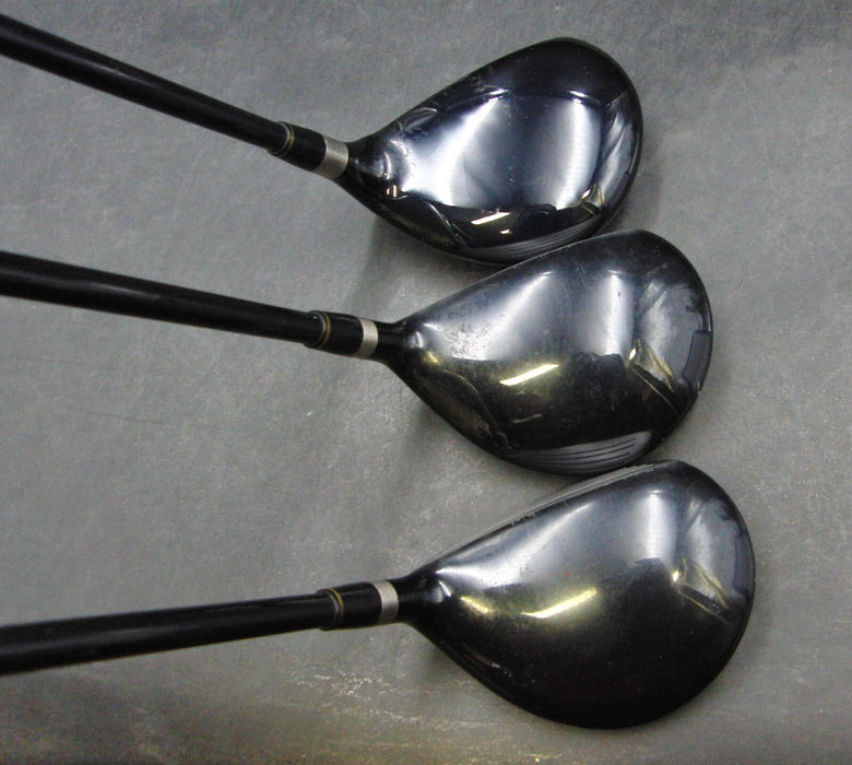 Set of 3 Bridgestone Tour Stage FHT 4, 5 & 7 Woods Regular Graphite Shafts