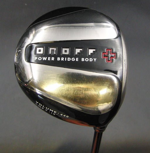 Japanese Onoff Power Bridge Body 10° Driver Stiff Graphite Shaft + TryFit HCover