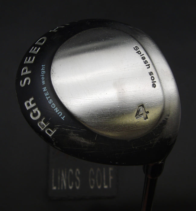 PRGR Splash Sole Tungsten Weight 4 Wood Regular Graphite Shaft PRGR Grip