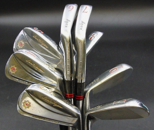 Set of 8 Ben Hogan Apex 50th Anniversary 1953/2003 Irons 3-PW Stiff Steel Shafts