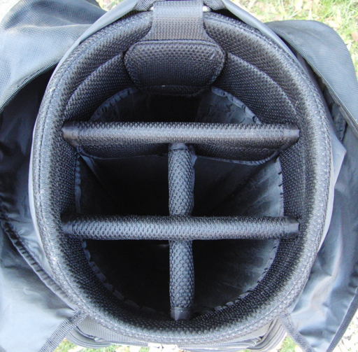 5 Division Taylor Made Golf Stand Carry Trolley Golf Clubs Bag*