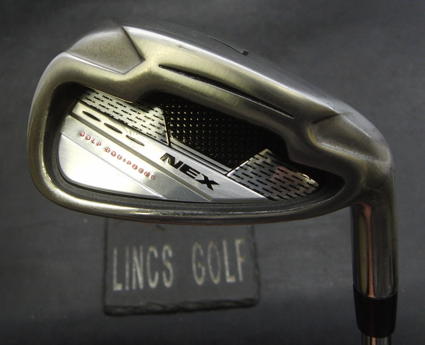 Nex Golf Equipment 7 Iron Stiff Steel Shaft Nex Grip