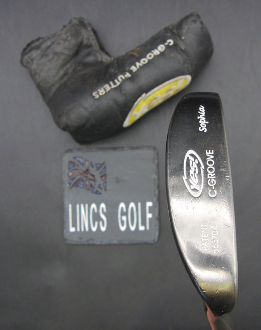 Yes C-Groove Sophia Putter Steel Shaft 83cm Length Yes Grip + Head Cover