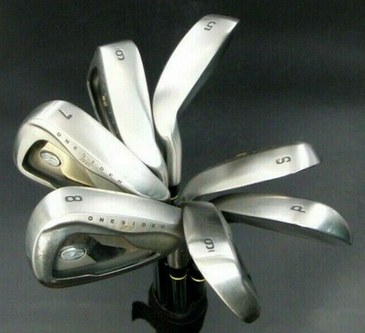 Japanese Set of 7 x TSURUYA  One Sider SE Irons 5-SW Stiff Steel Shafts