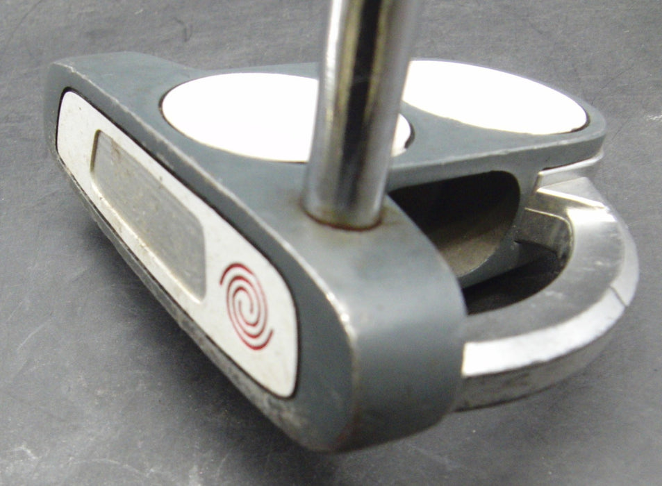Odyssey White Steel 2-Ball SRT Putter 87cm Length Steel Shaft West Golf Grip*