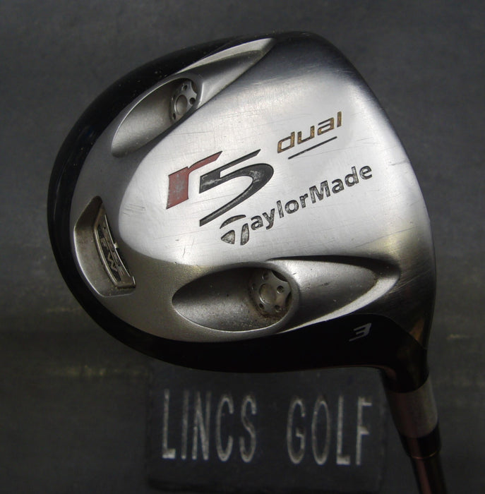 TaylorMade r5 Dual 3 Wood Regular Graphite Shaft TaylorMade Grip+ HC