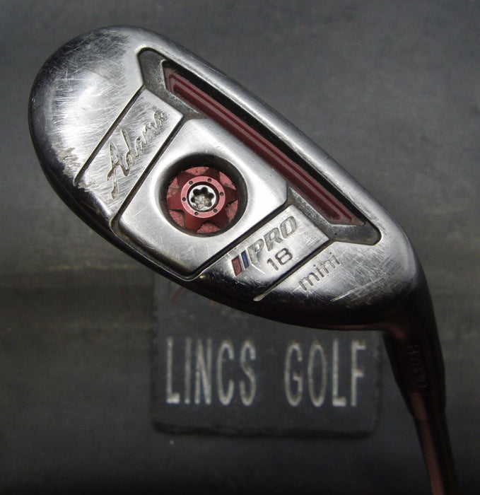 Adams Pro Mini 18° Hybrid Stiff Graphite Shaft Adams Grip