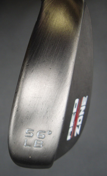 Red Zone Black Nickel 56° Sand Wedge Stiff Steel Shaft Sonartec Grip