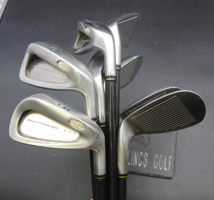 Set of 8 XXIO Prime 5-SW + AW Irons Regular Graphite Shafts XXIO Grips*
