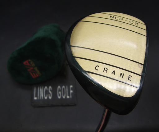 ENA Crane NCP-03 Putter Steel Shaft 86cm Length ENA Grip + Head Cover