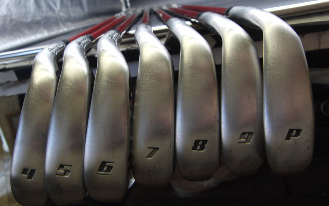 Set of 7x TaylorMade Burner Japanese Model Irons 4-PW Stiff Graphite Shafts