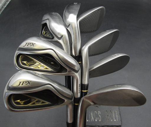 Set of 8x Mizuno JPX AD 5-SW+AW Irons Regular Graphite Shafts STM Grips