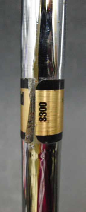 Mizuno T-Zoid MX-20 Forged 6 Iron Stiff Steel Shaft Black Grip