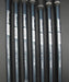 Set of 7x Cleveland CJ-100 Irons 4-PW Stiff Graphite Shafts Golf Pride Grips*