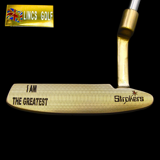 Custom Milled Muhammad Ali Themed Ping Anser Putter 86cm Steel Shaft