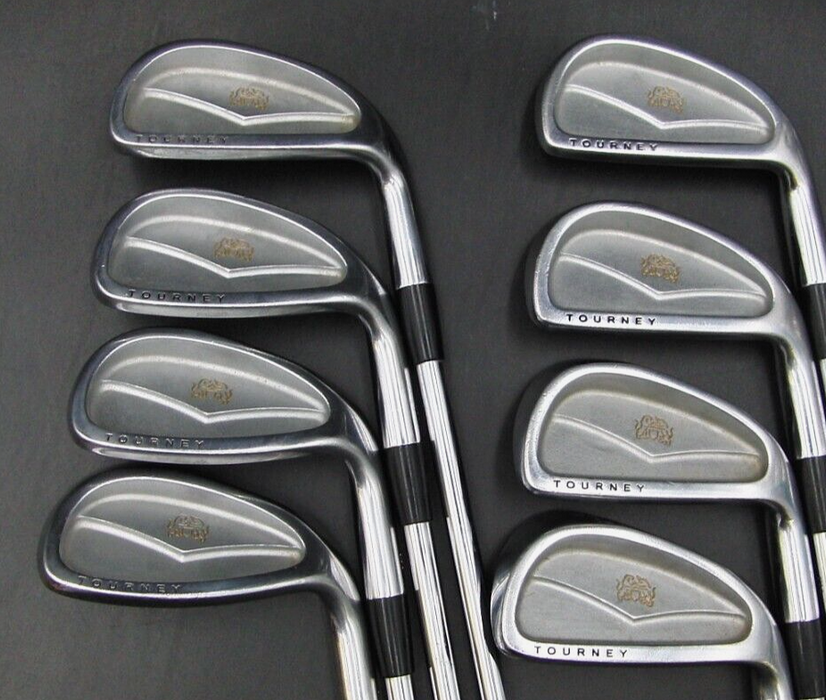 Set of 8 x MacGregor Tourney Irons 3-PW Regular Steel Shafts Masters Grips