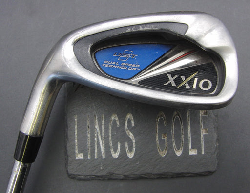Left-Handed XXIO Dual Speed Tech 7 Iron Stiff Steel Shaft Golf Pride Grip