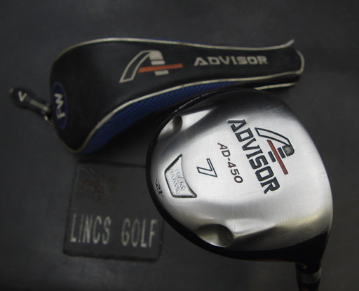 Advisor AD-50 21° 7 Wood Regular Graphite Shaft Chaucer Grip + Head Cover