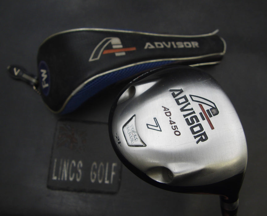 Advisor AD-50 21° 7 Wood Regular Graphite Shaft Chaucer Grip + Head Cover