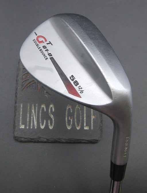 Tobunda GT01-D Double Bounce 58° Lob Wedge Regular Steel Shaft Cleveland Grip